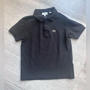 Lacoste Kids Polo Shirt in Black